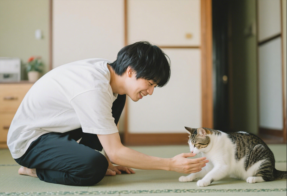 運営者と愛猫